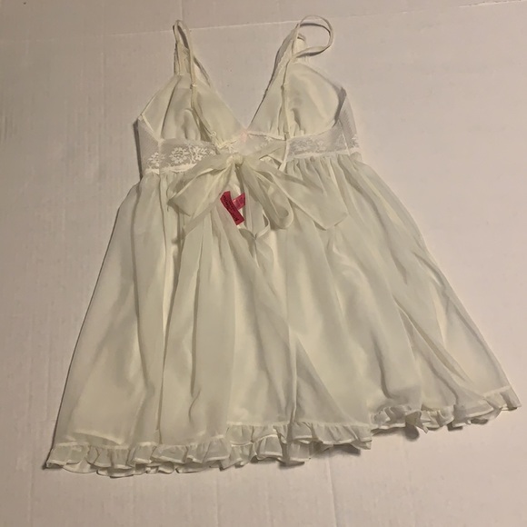 Betsey Johnson Cream Neglige - Women’s Size Small - Picture 3 of 9